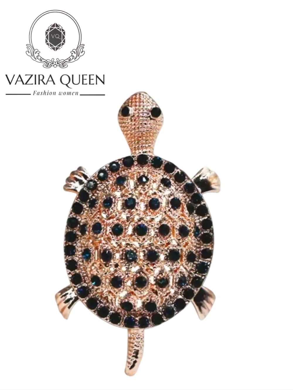 VQ Turtle Brooch